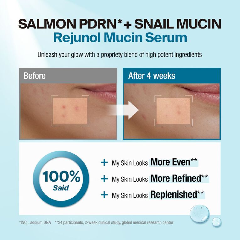 Gangnam Glow PDRN+Snail Mucin Serum K-Beauty, , hi-res