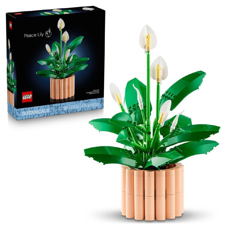 LEGO Botanicals Peace Lilly 11504, , hi-res