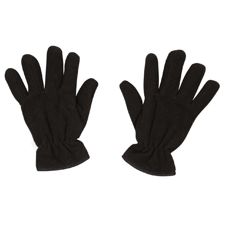 Young Original Kids' Fleece Gloves Black The Warehouse