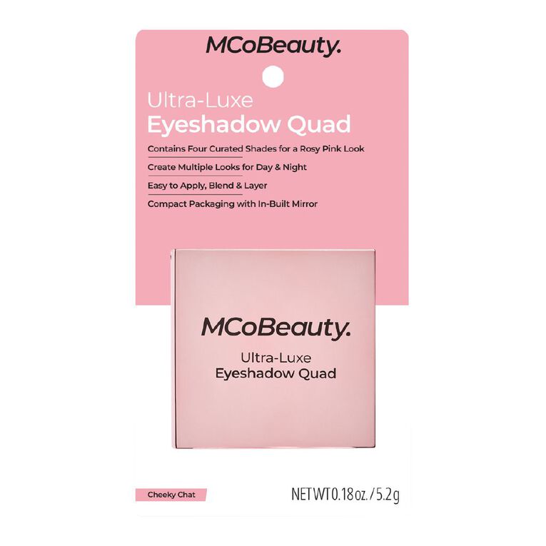 MCoBeauty Eyeshadow Quad Cheeky Chat, , hi-res