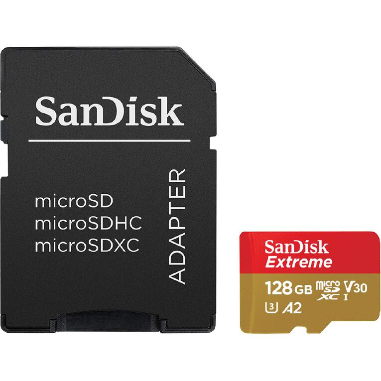 Sandisk Extreme Micro SDXC 128GB, , hi-res