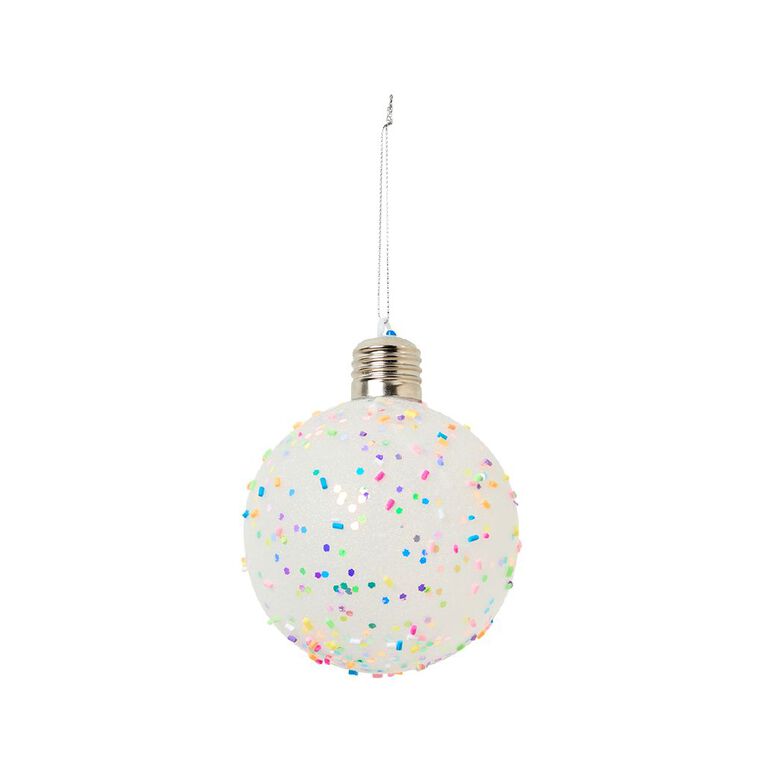Wonderland Light Up Bauble Assorted 10cm, , hi-res