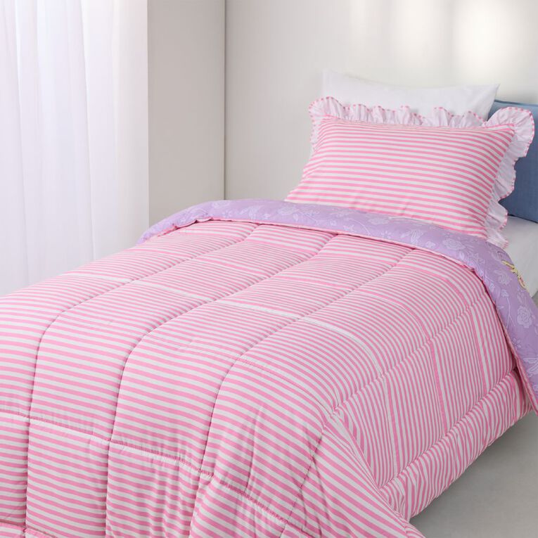 Disney Princess Comforter Set 2 Piece Multi-Coloured King Single, , hi-res
