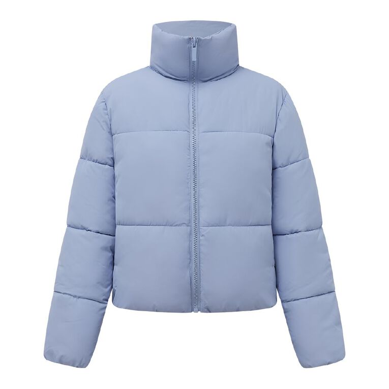 H&H Women's Puffer Jacket, Blue Light, hi-res