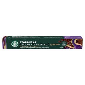 Starbucks by Nespresso Coffee Capsule Chocolate Hazelnut 10 Pack 51g