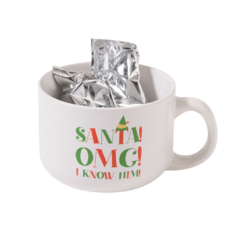 Elf Vanilla Mug Cake Mix and Ceramic Mug, , hi-res