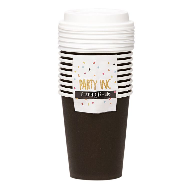 Party Inc Coffee Cups 10 Pack, , hi-res