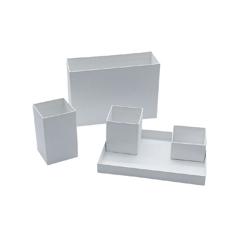 WS Nested Deskstop Organiser Black, , hi-res