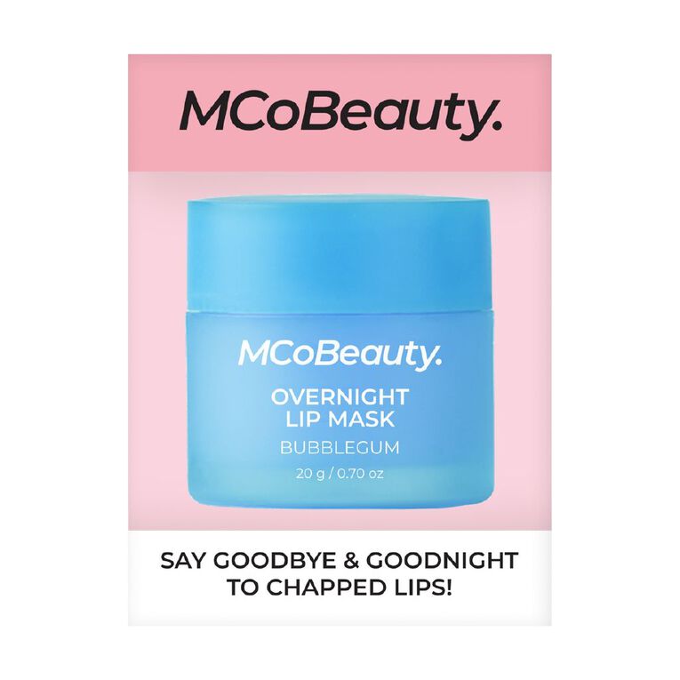 MCoBeauty Overnight Lip Mask Bubblegum, , hi-res