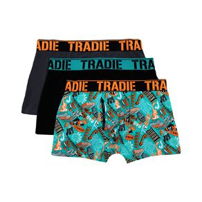 Tradie Men's Fly Front Trunks 3 Pack
