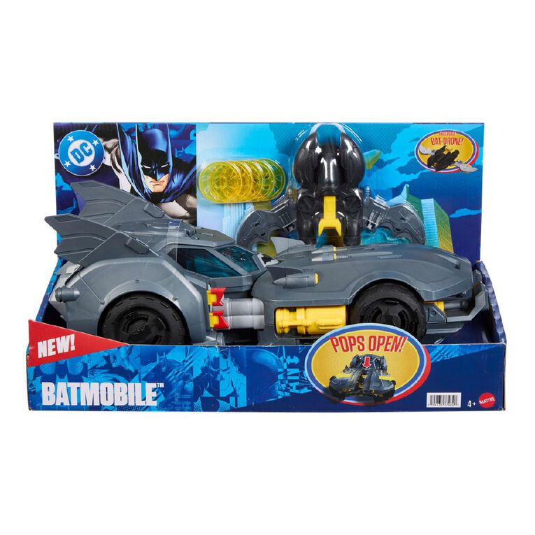 DC Batman Batmobile Vehicle, , hi-res