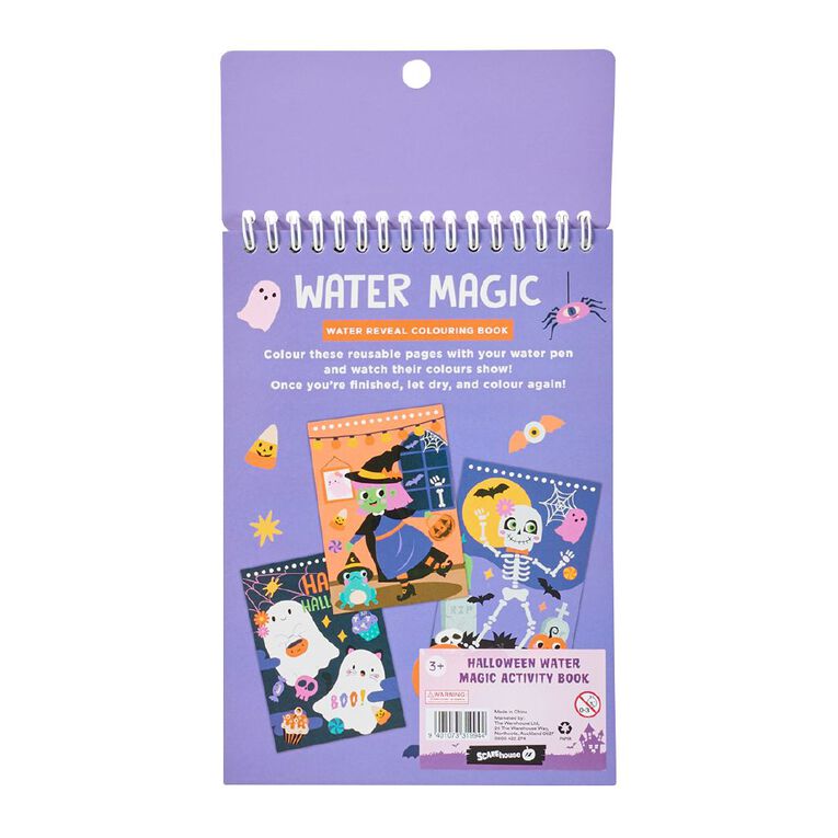 Scarehouse Halloween Water Magic Activity Book, , hi-res