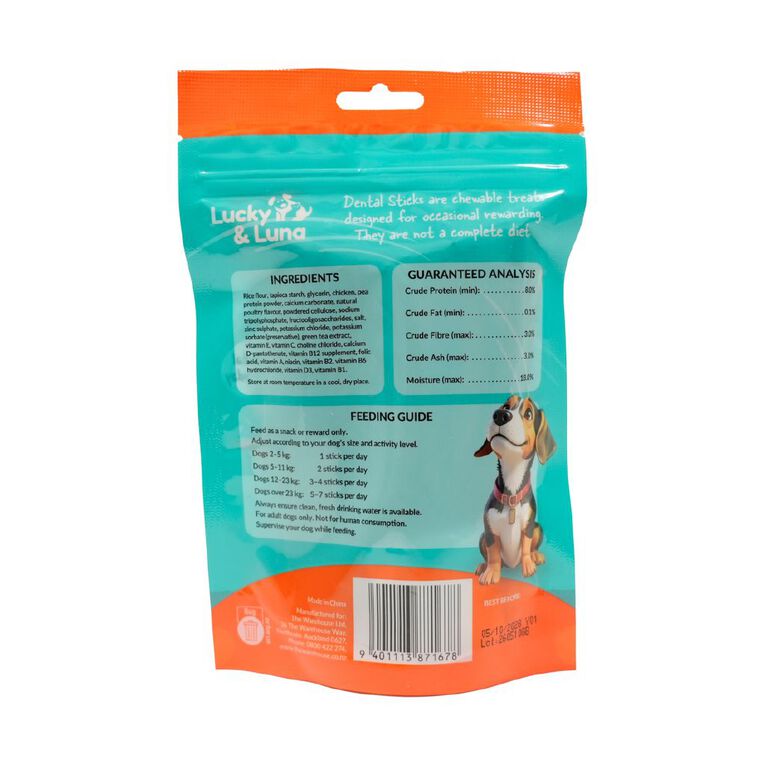 Lucky & Luna Dental Sticks 12 Pack, , hi-res