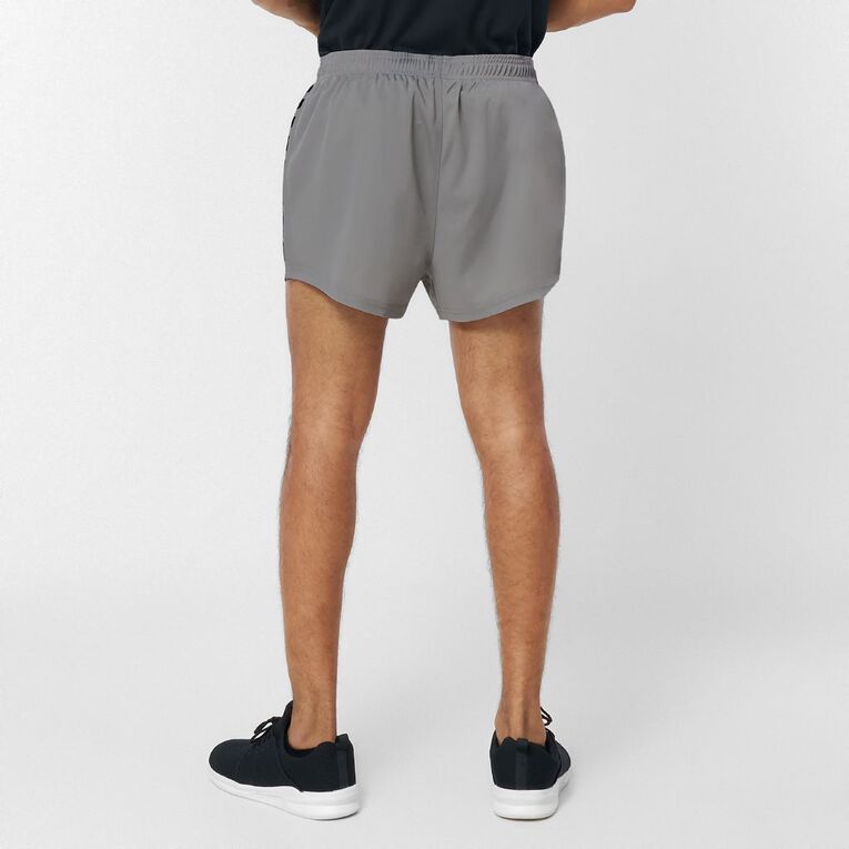 Active Intent Men's Supporter League Shorts, Grey Mid, hi-res