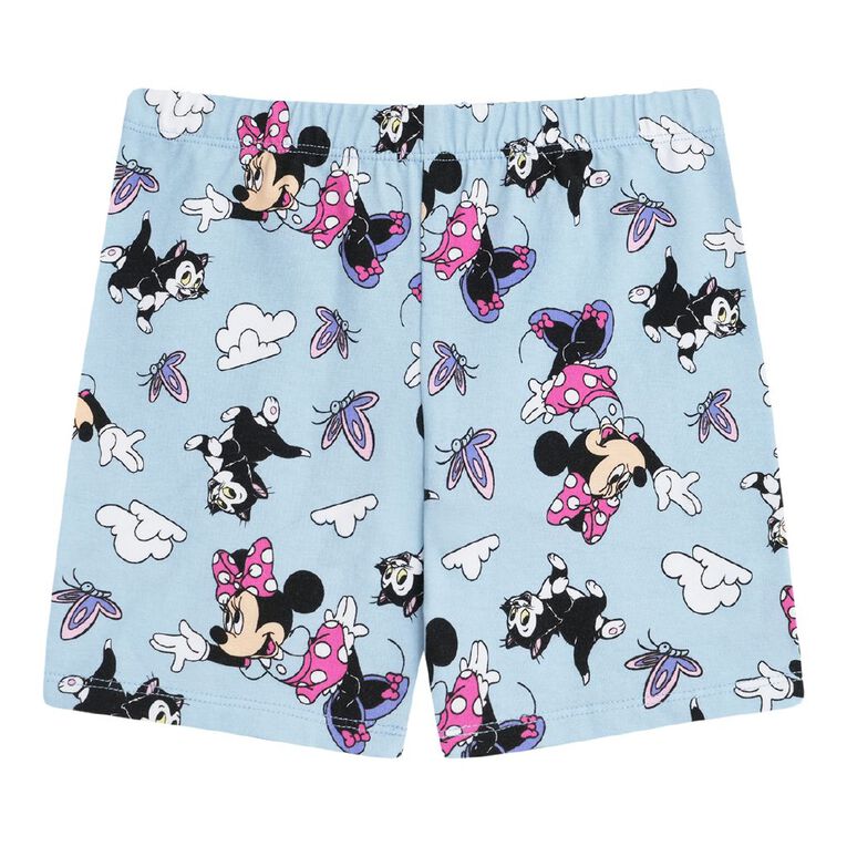 Minnie Mouse Bike Shorts, Blue Light, hi-res