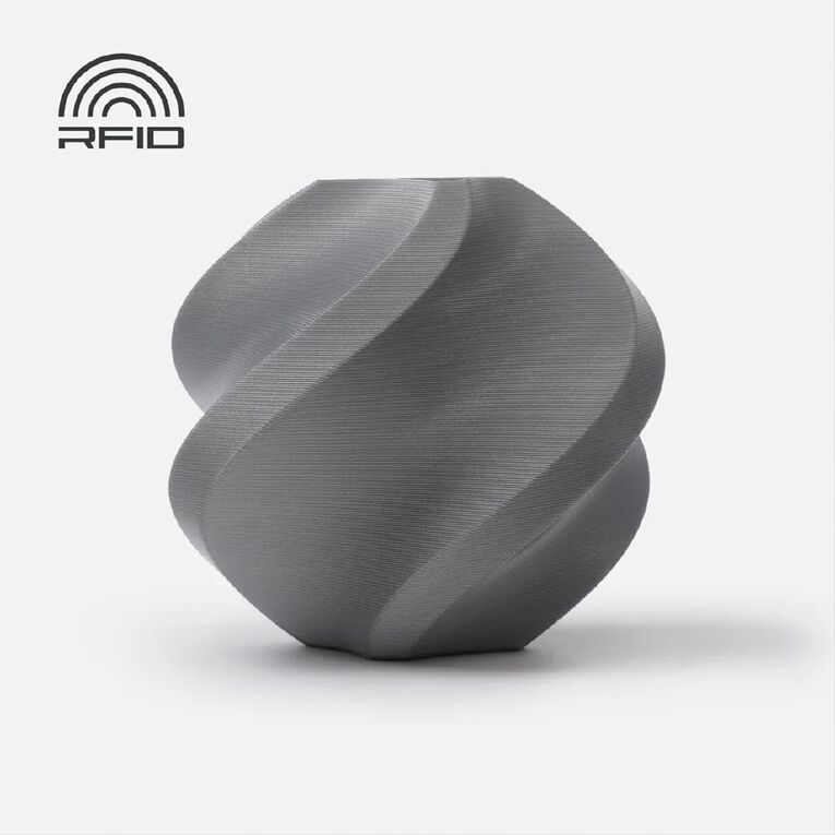 Bambu Lab PLA Basic-Silver With Spool, , hi-res