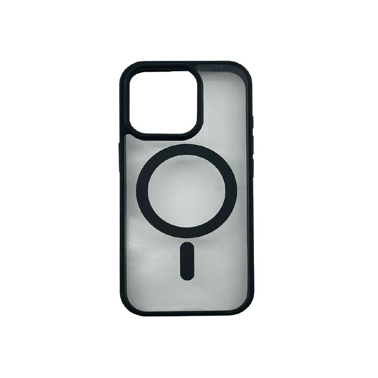 Tech.Inc Clear Magsafe Phone Case For iPhone 16 pro TI00131BL Black, , hi-res