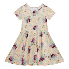 Frozen Short Sleeve Scuba Dress