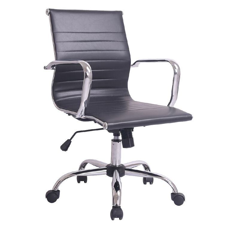 Workspace Replica Eames Office Chair Black Black The Warehouse