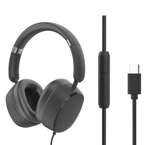 Veon USB-C Wired Headphones VNQ1104BLK Black