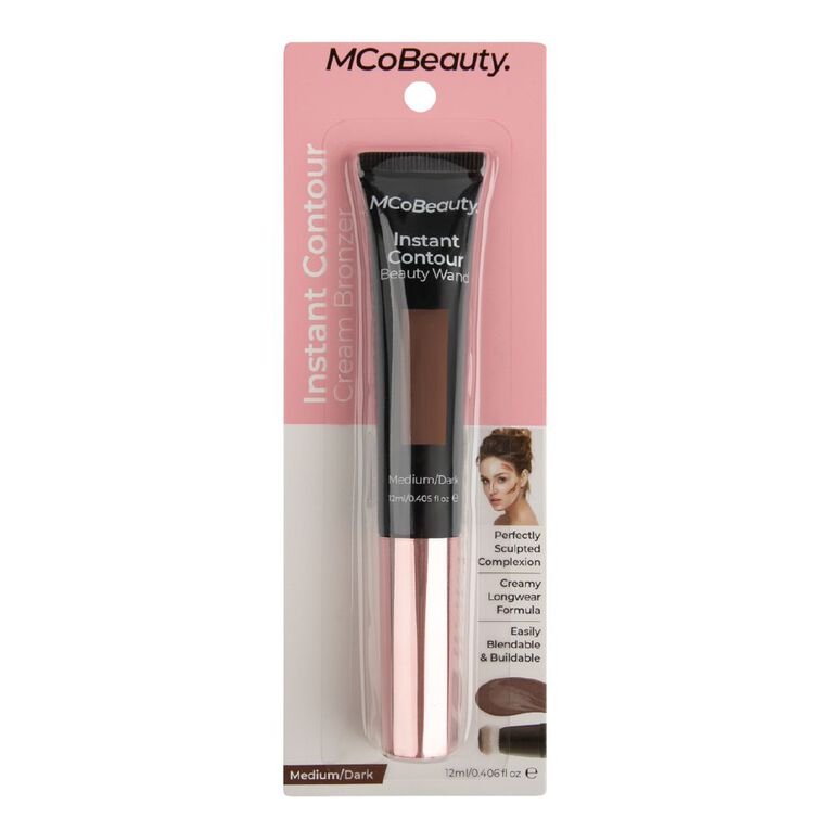 MCoBeauty Instant Contour Cream Bronzer Medium Dark, , hi-res