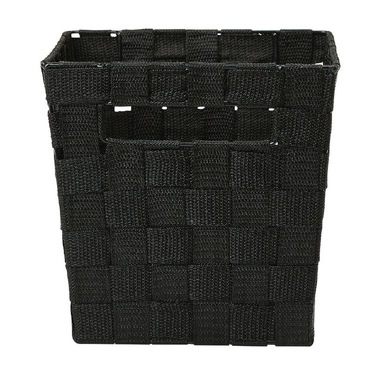 Living & Co Woven Basket Black Small, , hi-res