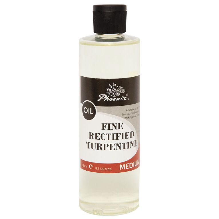 Phoenix Artist's Fine Rectified Turpentine 250ml Clear, , hi-res