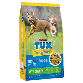TUX NZ Tasty Bites Chicken Dry Dog Food 15kg