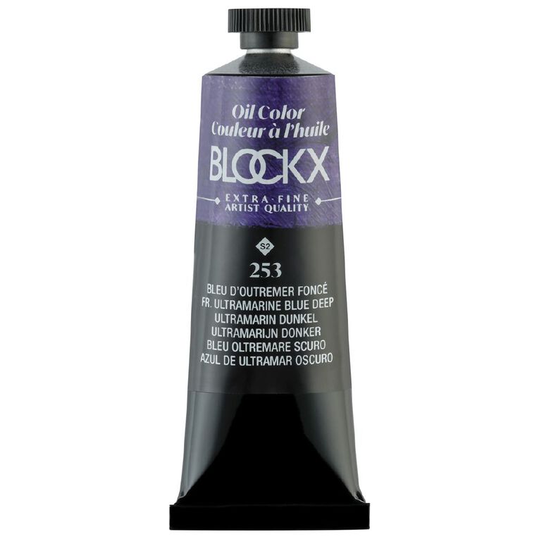 BLOCKX Oil Tube 35ml S2 253 Ultramarine Deep Blue Blue, , hi-res