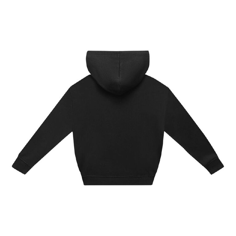 Young Original Core Print Pocket Hoodie, Black, hi-res