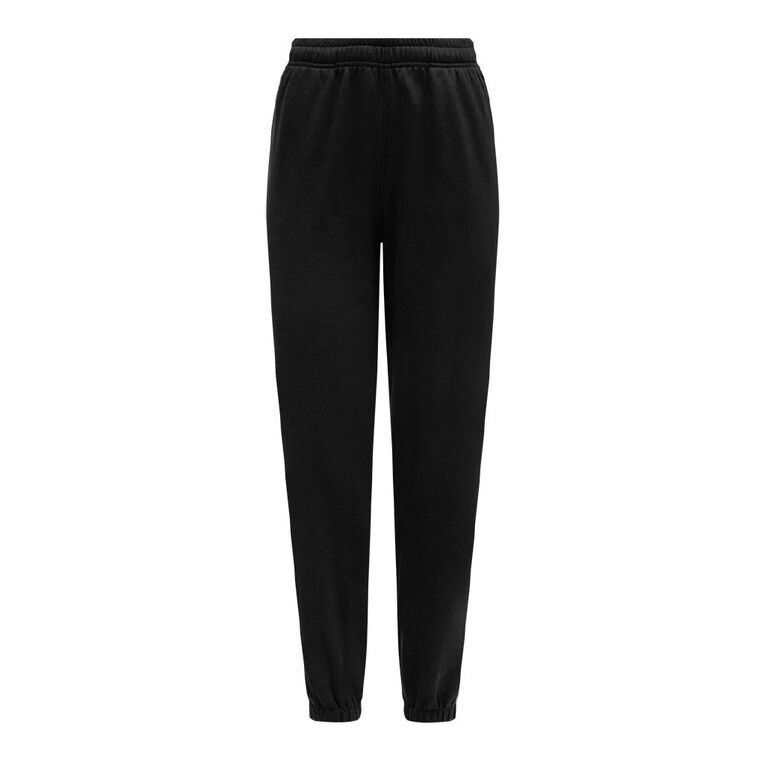 H&H Women's Essential Trackpants, Black, hi-res