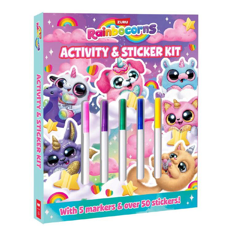 Rainbocorns: Activity & Sticker Kit, , hi-res