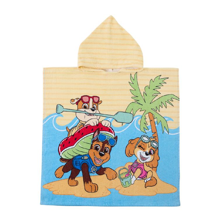Paw Patrol Hooded Beach Towel, , hi-res
