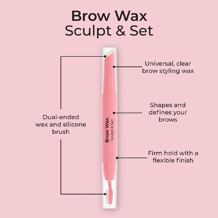 MCoBeauty Brow Wax Sculpt & Set, , hi-res
