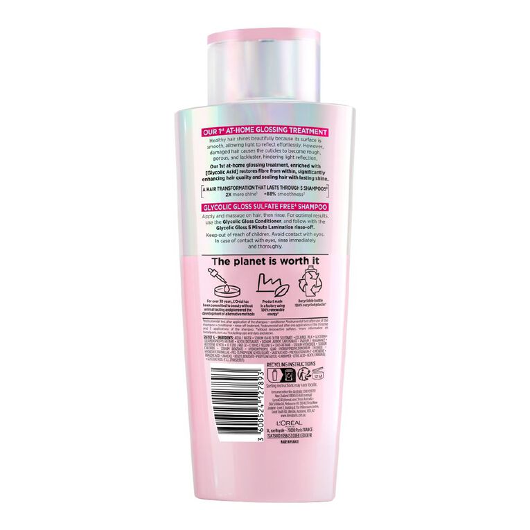L'Oreal Paris Glycolic Gloss Shampoo 200ml, , hi-res