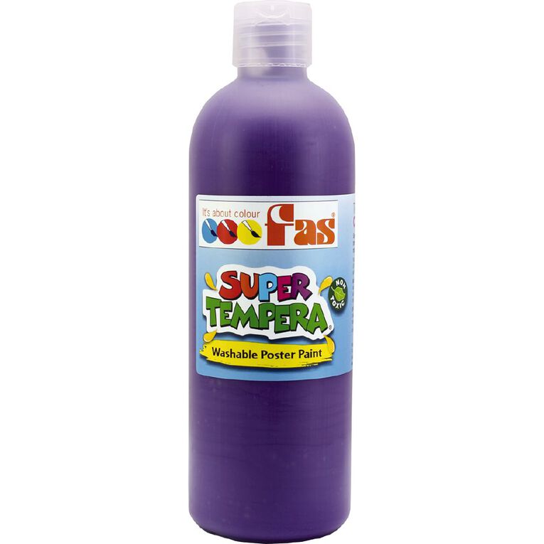 FAS Paint Super Tempera Violet 500ml, , hi-res