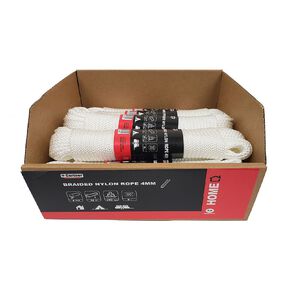 Gartner Home Braided Nylon Rope 4mm x 15m