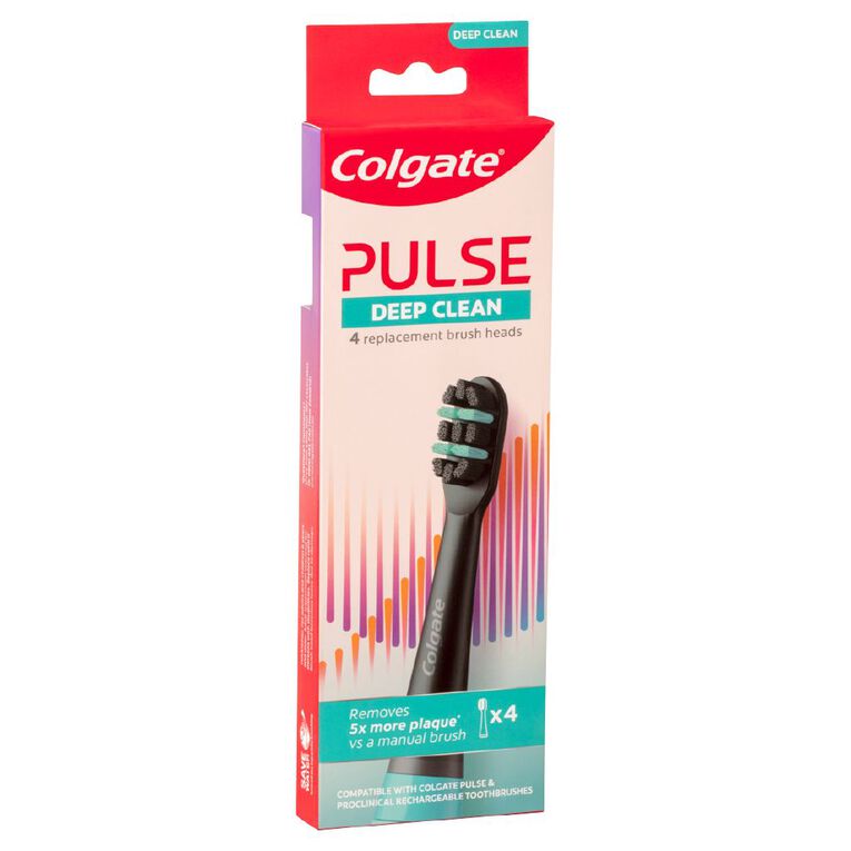 Colgate Pulse Electric Toothbrush Refills 4pk, , hi-res
