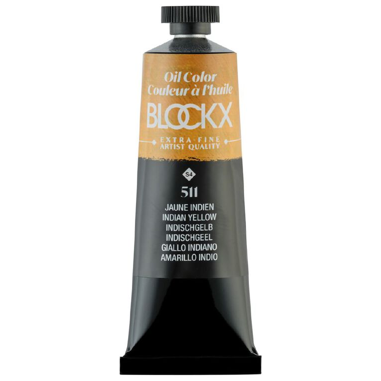 BLOCKX Oil Tube 35ml S4 511 Indian Yellow, , hi-res