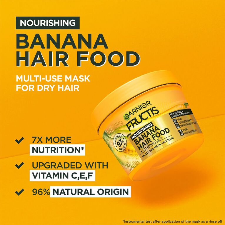 Garnier Fructis Hair Food Banana 390ml, , hi-res