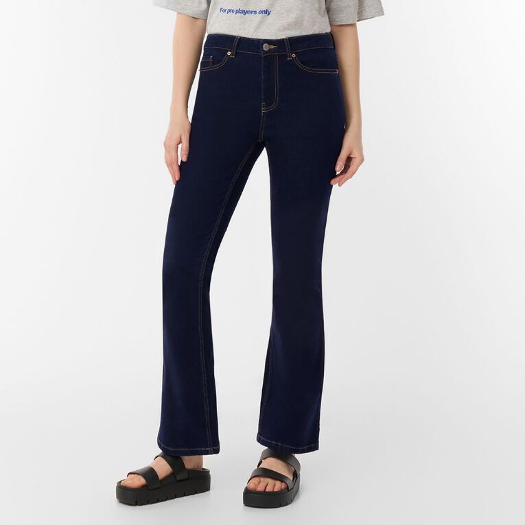H&H Women's Mid Rise Bootcut NEW, Denim Dark, hi-res