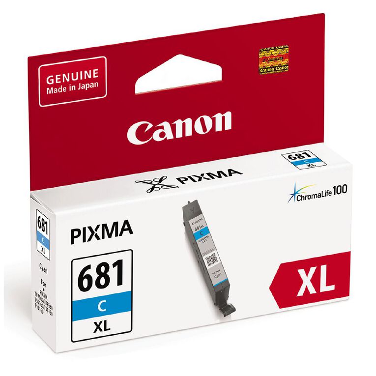 Canon CLI-681XL Ink Cyan (500 Pages), , hi-res