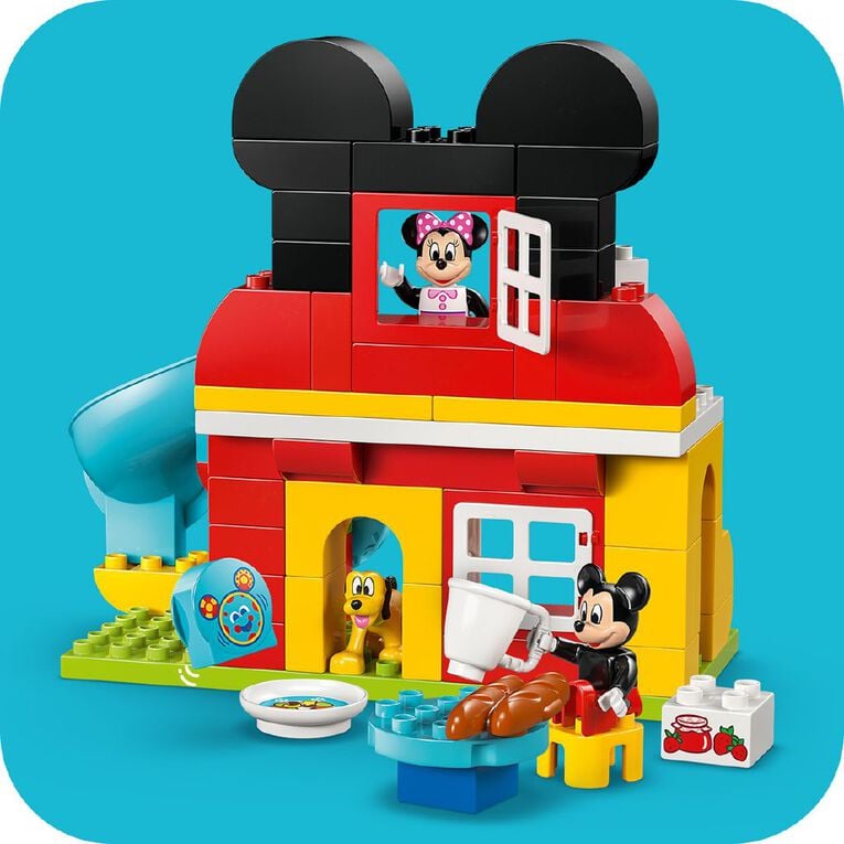 LEGO DUPLO Mickey Mouse Clubhouse with Minnie & Plu 10465, , hi-res
