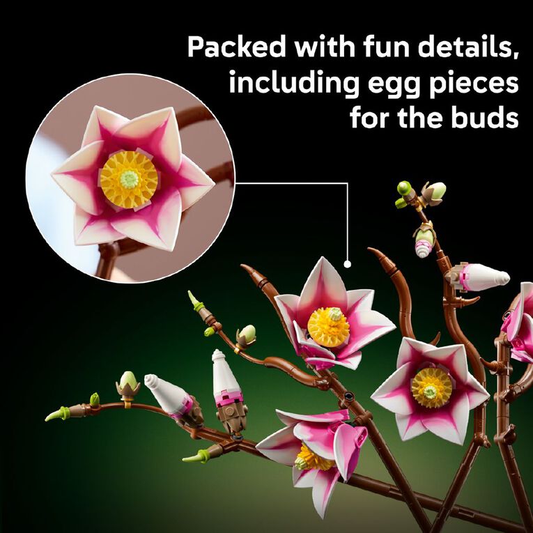 LEGO Botanicals Botanicals Magnolia Branches 11510, , hi-res