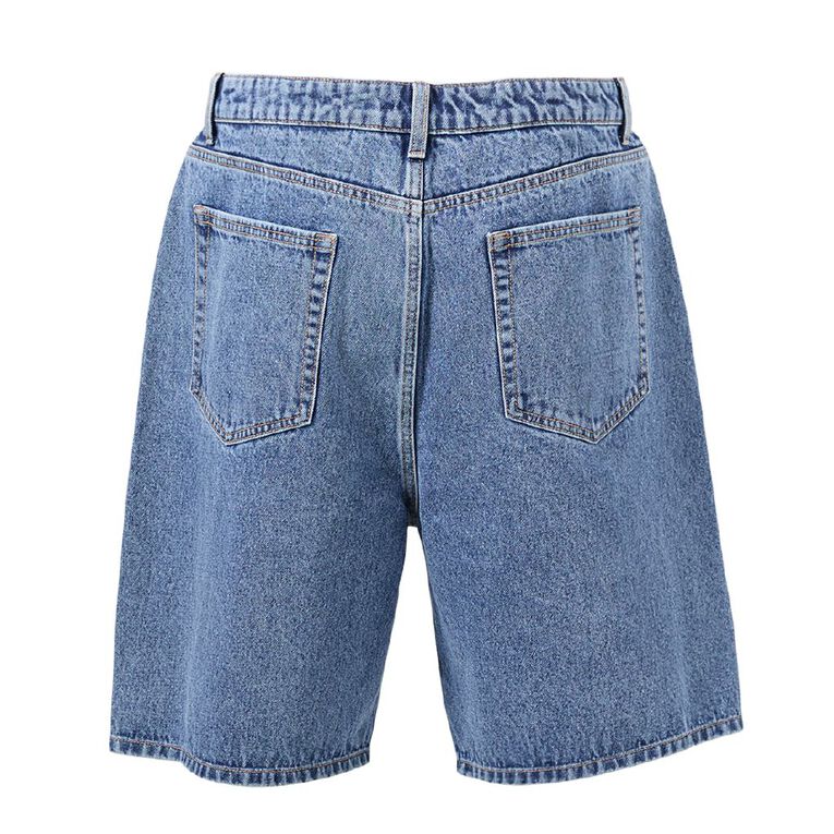 Garage Men's Relaxed Denim Shorts, Denim Mid, hi-res
