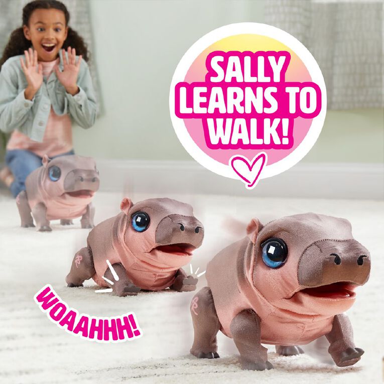 FurReal Sally The Silly Hippo, , hi-res