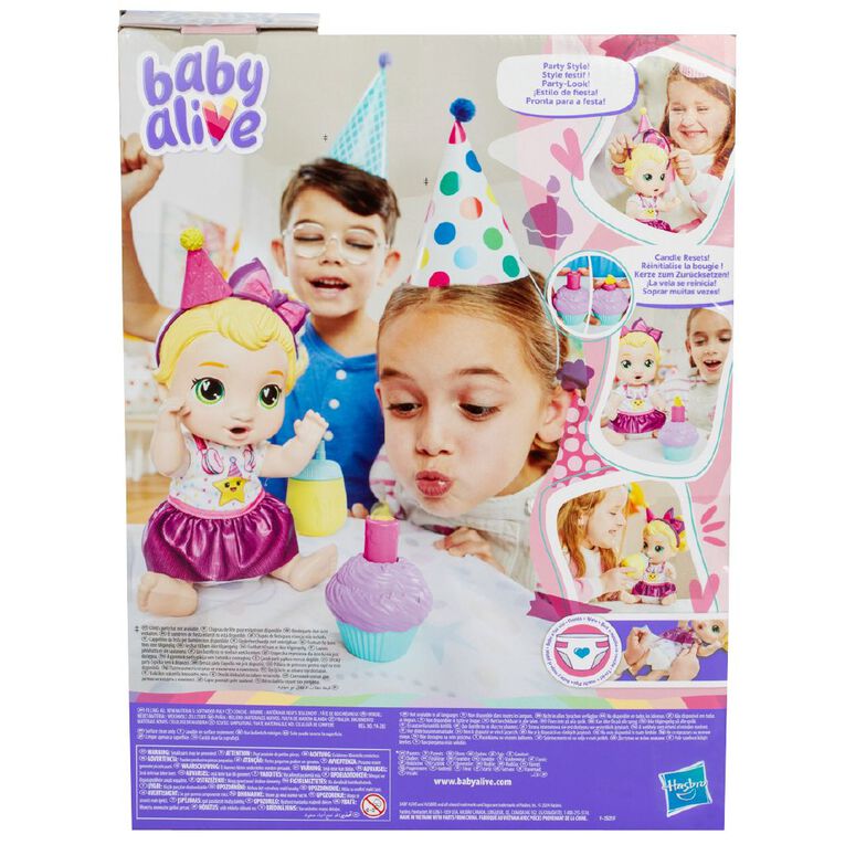 Baby Alive Birthday Bestie Blonde Lala, , hi-res
