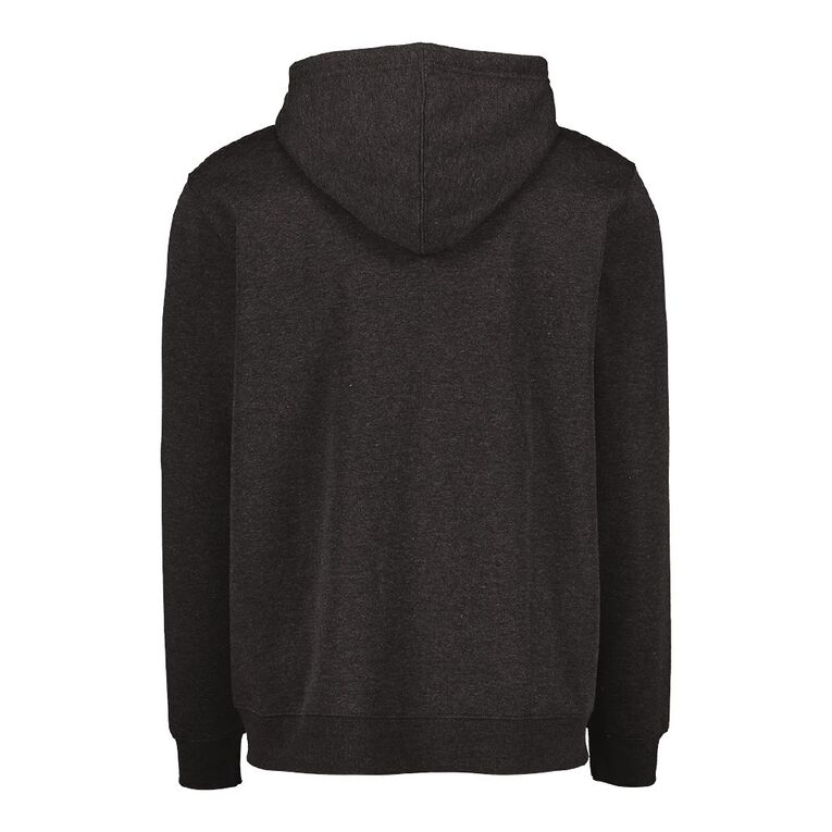H&H Men's Zip-Thru Hooded Sweatshirt, Charcoal/Marle, hi-res