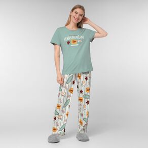 Warner Bros. Gilmore Girls' T-shirt & Pant Pyjama Set