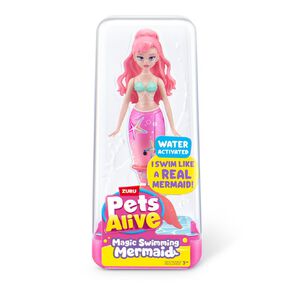 Zuru Pets Alive Water Activated Swimming Mermaid Series 1